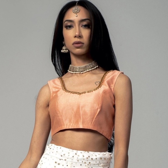 NWT Jia Blush Blouse - Picture 3 of 8